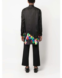 Chemise à manches longues noire Comme Des Garcons Homme Plus