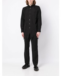 Chemise à manches longues noire Comme Des Garcons Homme Plus