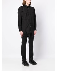 Chemise à manches longues noire Comme Des Garcons Homme Plus