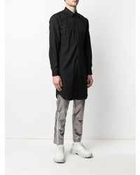 Chemise à manches longues noire Comme Des Garcons Homme Plus