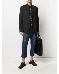 Chemise à manches longues noire Comme Des Garcons Homme Plus