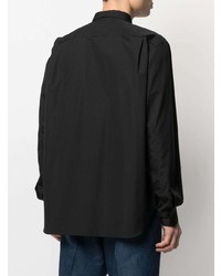 Chemise à manches longues noire Comme Des Garcons Homme Plus