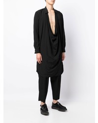 Chemise à manches longues noire Comme Des Garcons Homme Plus