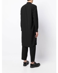 Chemise à manches longues noire Comme Des Garcons Homme Plus