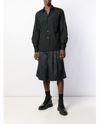 Chemise à manches longues noire Comme Des Garcons Homme Plus