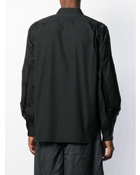 Chemise à manches longues noire Comme Des Garcons Homme Plus