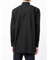 Chemise à manches longues noire Comme Des Garcons Play