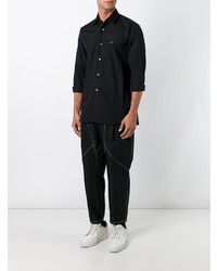 Chemise à manches longues noire Comme Des Garcons Play