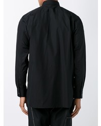 Chemise à manches longues noire Comme Des Garcons Play