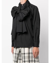 Chemise à manches longues noire Comme Des Garcons SHIRT