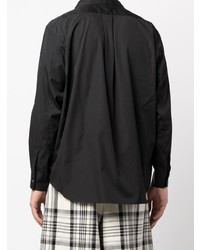 Chemise à manches longues noire Comme Des Garcons SHIRT