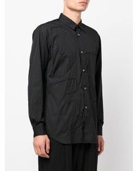 Chemise à manches longues noire Comme Des Garcons SHIRT