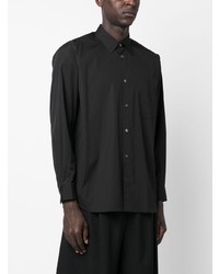 Chemise à manches longues noire Comme Des Garcons SHIRT