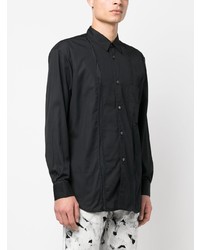 Chemise à manches longues noire Comme Des Garcons SHIRT