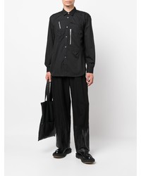 Chemise à manches longues noire Comme Des Garcons SHIRT