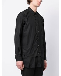 Chemise à manches longues noire Comme Des Garcons SHIRT