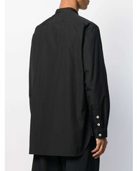 Chemise à manches longues noire Yohji Yamamoto