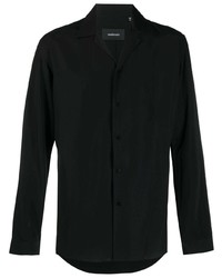 Chemise à manches longues noire Costumein