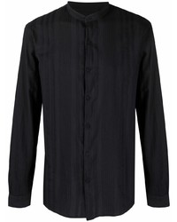 Chemise à manches longues noire Costumein