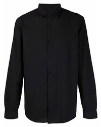 Chemise à manches longues noire Costumein