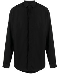 Chemise à manches longues noire Costumein