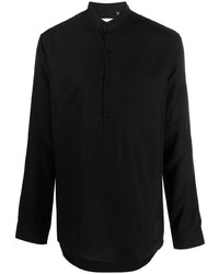 Chemise à manches longues noire Costumein