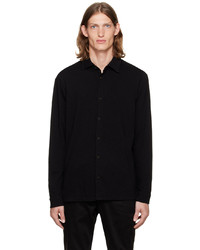 Chemise à manches longues noire Cotton Citizen