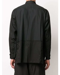 Chemise à manches longues noire Black Comme Des Garçons