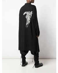 Chemise à manches longues noire Yohji Yamamoto