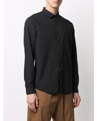 Chemise à manches longues noire Costumein