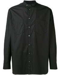 Chemise à manches longues noire Dolce & Gabbana