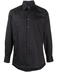 Chemise à manches longues noire Dolce & Gabbana