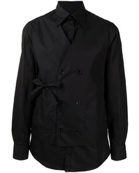 Chemise à manches longues noire Dolce & Gabbana