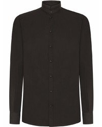 Chemise à manches longues noire Dolce & Gabbana