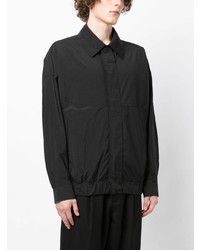 Chemise à manches longues noire SONGZIO