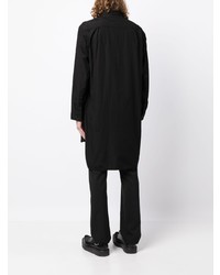 Chemise à manches longues noire Yohji Yamamoto