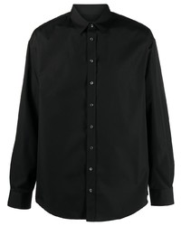 Chemise à manches longues noire DSQUARED2