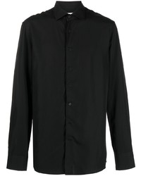 Chemise à manches longues noire Etro