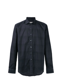 Chemise à manches longues noire Etro