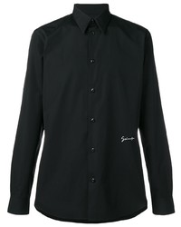 Chemise à manches longues noire Givenchy