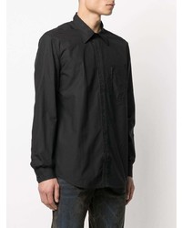 Chemise à manches longues noire Diesel