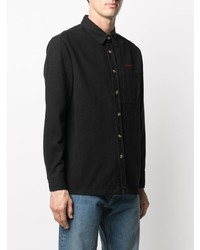 Chemise à manches longues noire Han Kjobenhavn