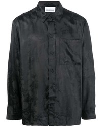 Chemise à manches longues noire Han Kjobenhavn