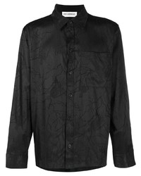 Chemise à manches longues noire Han Kjobenhavn