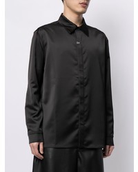 Chemise à manches longues noire 1017 Alyx 9Sm