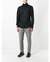 Chemise à manches longues noire Vivienne Westwood MAN