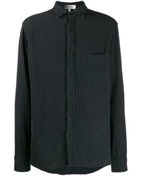 Chemise à manches longues noire Isabel Marant