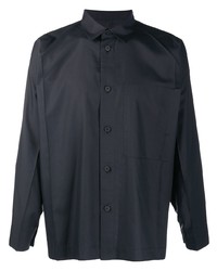 Chemise à manches longues noire Issey Miyake Men