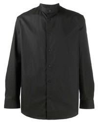 Chemise à manches longues noire Issey Miyake Men