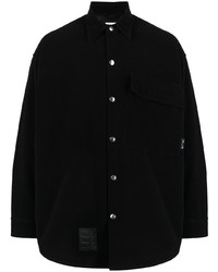 Chemise à manches longues noire Izzue